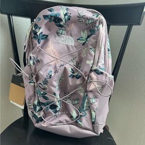 Northface floral backpack new with tags